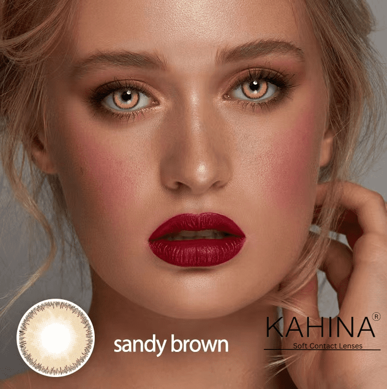 Cornea Sandy Brown Lens